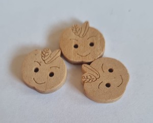 Guzik dziecięcy jabłuszko