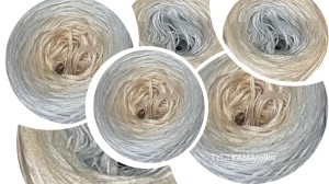  TyciROLKA 53 - zestaw 6x250m - beż w szarościach 