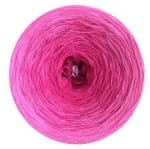 KamaROLKA Prawdziwe Ombre 04a (amarant, róż) bawełna/akryl