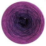 KamaROLKA Prawdziwe Ombre 05a (fiolet, lila) bawełna/akryl