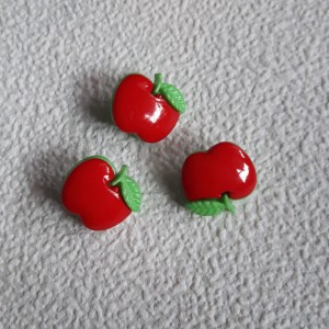 Guzik dziecięcy jabłuszko 15 mm