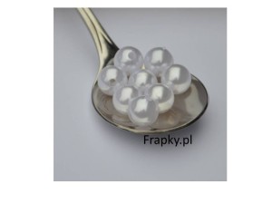 Koraliki 16 mm śmietankowe 