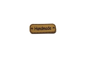 Zawieszka ekoskóra "Handmade" 40 