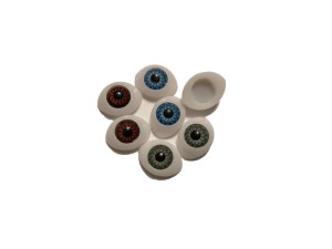 Oczy 14 x 19 mm zielony N