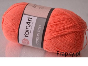 Cotton Soft Yarnart 61 pomarańczowy