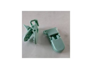 Klips do szelek plastikowy 20 mm miętowy