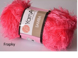 Samba Yarnart 2012 różowy ciemny