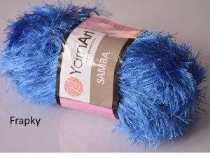 Samba Yarnart 40 niebieski