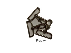 Karabińczyk do breloka srebrny  50 mm  