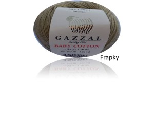 Baby Cotton Gazzal 3464 oliwka jasna