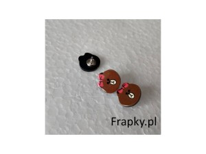 Guzik dziecięcy miś