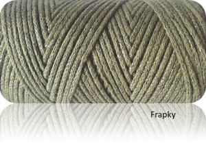 Macrame Cotton Lurex Yarnart  741 oliwna/nitka oliwka