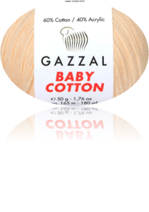 Baby Cotton Gazzal 3469 cielisty