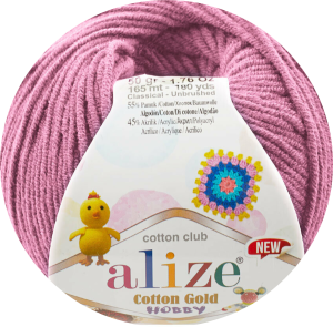 Cotton Gold Hobby New 98 wrzosowy