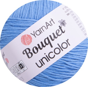 Bouquet Unicolor Yarnart 3223 niebieski