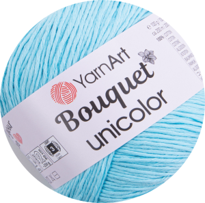 Bouquet Unicolor Yarnart 3226 turkus jasny