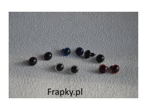 Oczy  15 mm czerwone C19  N
